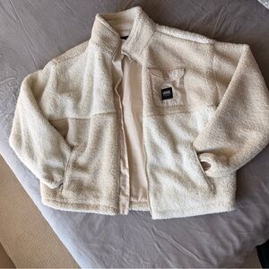 Vans Cream Sherpa Jacket